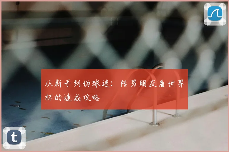 从新手到伪球迷:陪男朋友看世界杯的速成攻略